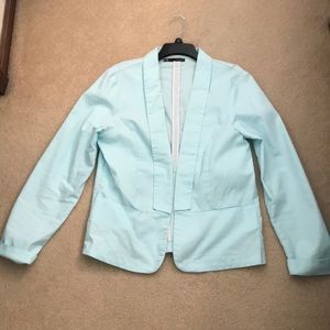 Turquoise Maurices Blazer